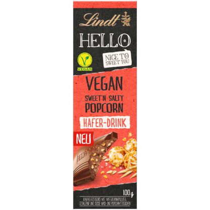 Lindt HELLO Vegan Sweet'N Salty Popcorn